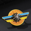 Mini emblema de asa piloto