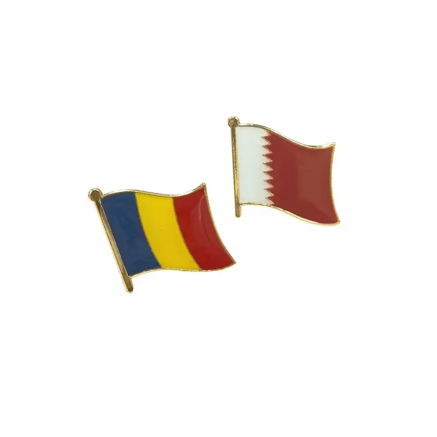 Alta de alta qualidade, nacional dos Emirados Árabes Unidos, emblema de pino de metal